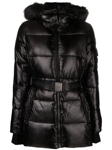 michael kors damen daunenmantel|Michael Kors winter jacket women.